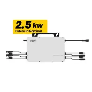 MICROINVERSOR DE CORRENTE MONOFASICO 4MPPT 220V 2.5KW FOXESS