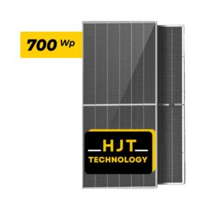 KIT DE 4 MÓDULOS BIFACIAIS 132 CEL. HJT N TYPE 700W CABO 1.4M HONOR