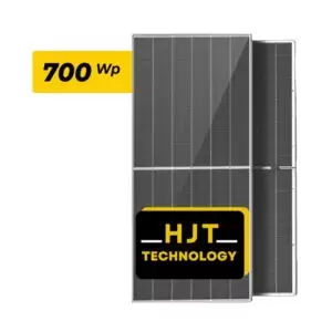 KIT DE 4 MÓDULOS BIFACIAIS 132 CEL. HJT N TYPE 700W CABO 1.4M HONOR