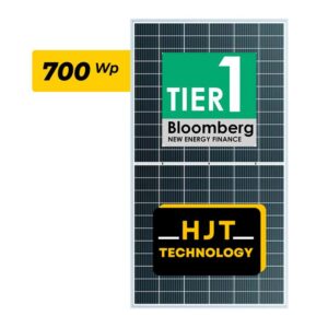 KIT DE 4 MÓDULOS BIFACIAIS 132 CEL. HJT N TYPE 700W CABO 1.4M RISEN