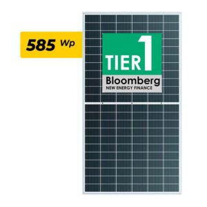 KIT DE 4 MÓDULOS MONOFACIAIS 132 CEL. N TYPE 585W CABO 1.4M LEAPTON